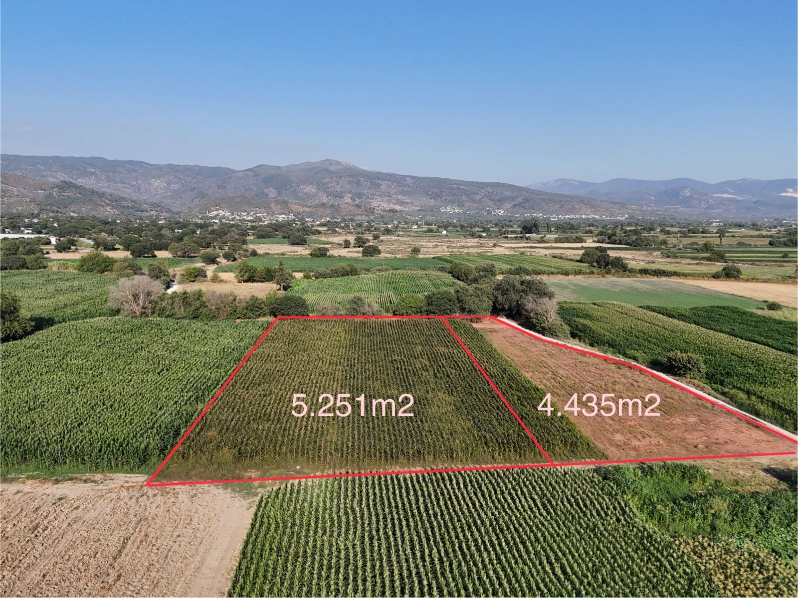 Pehlevanlar'dan Milas'a 5dk Mesafede Çiftlik ve Ev Arsası