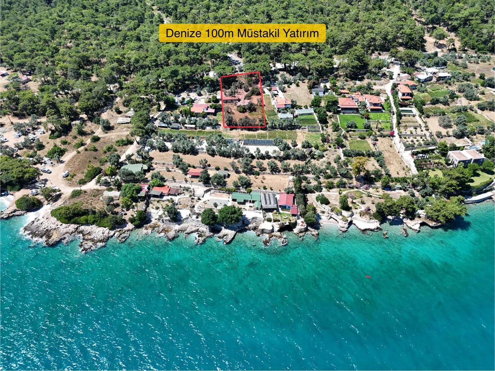 Kıran Sahili'nde Deniz Manzaralı, İmar Planı İçinde Eşsiz Mülk