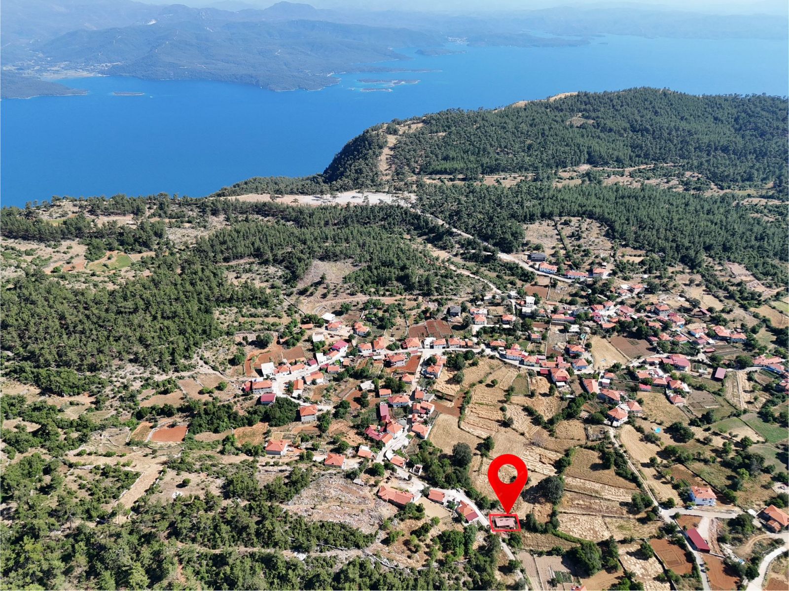 Muğla Kıran'da Daire Fiyatına 78m2 Müstakil Köy Evi Fırsatı