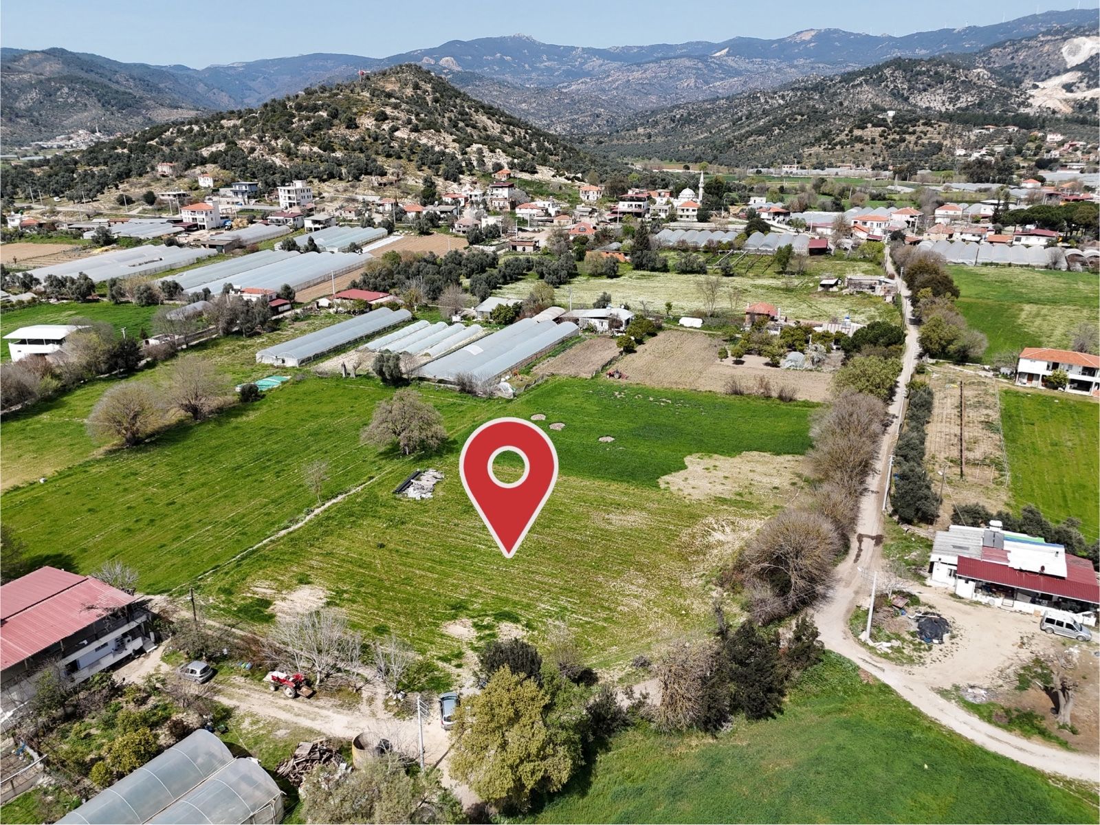 Milas Bahçeburunda Villa İMARLI Satılık Arsa